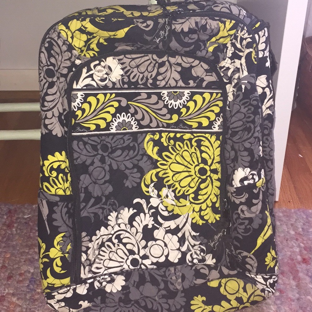 VERA BRADLEY BOROQUE LAPTOP BACKPACK